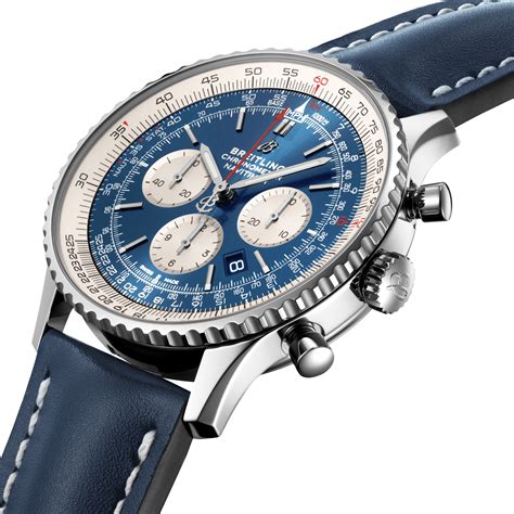 breitling aurora blue